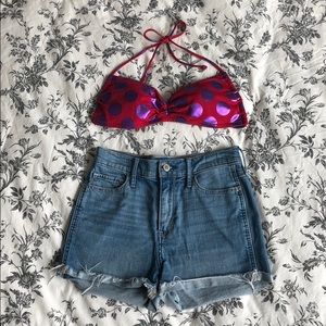 Hollister Denim High Wasted Shorts